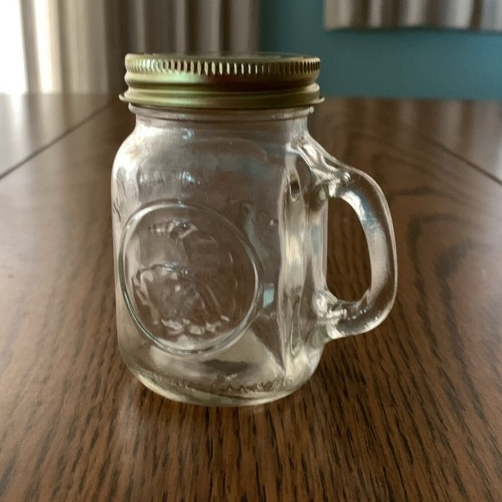 (Set of 2) Capped Mason Mayonnaise Jars - Picture 2 of 10